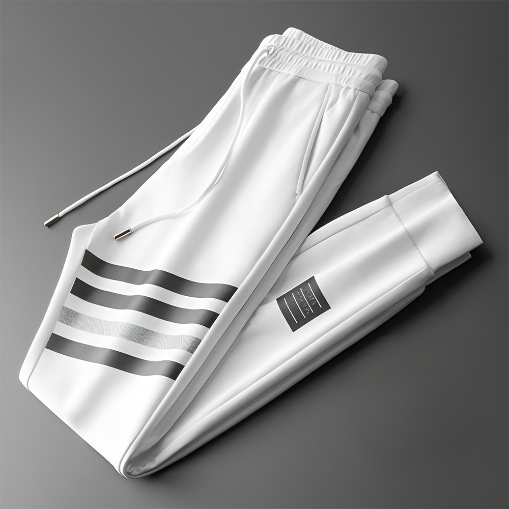 REMY-DOÎR LEGACY SILK SWEATPANTS