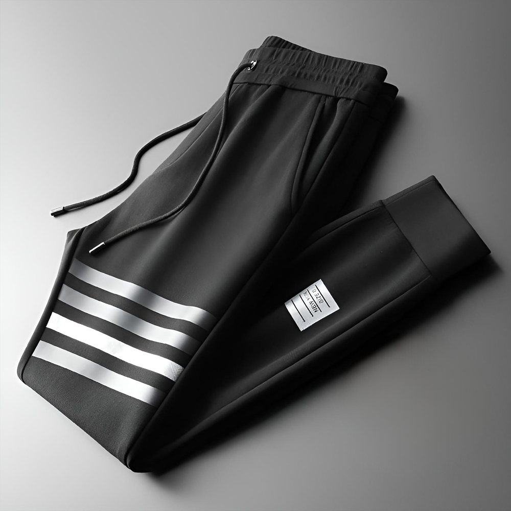 REMY-DOÎR LEGACY SILK SWEATPANTS