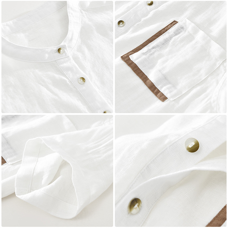 BENTLEY SHORT SLEEVE LINEN SHIRT