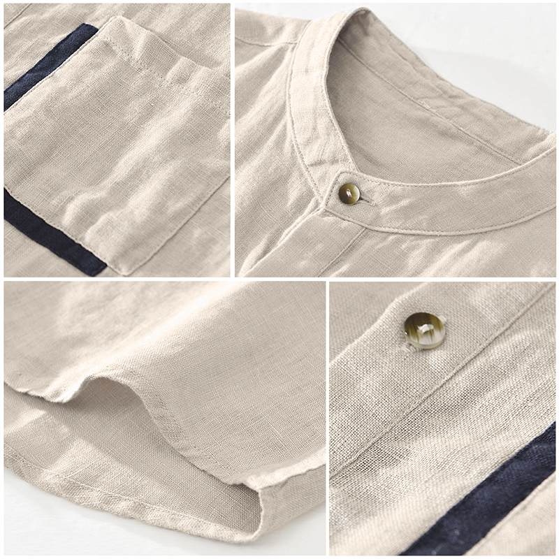 BENTLEY SHORT SLEEVE LINEN SHIRT