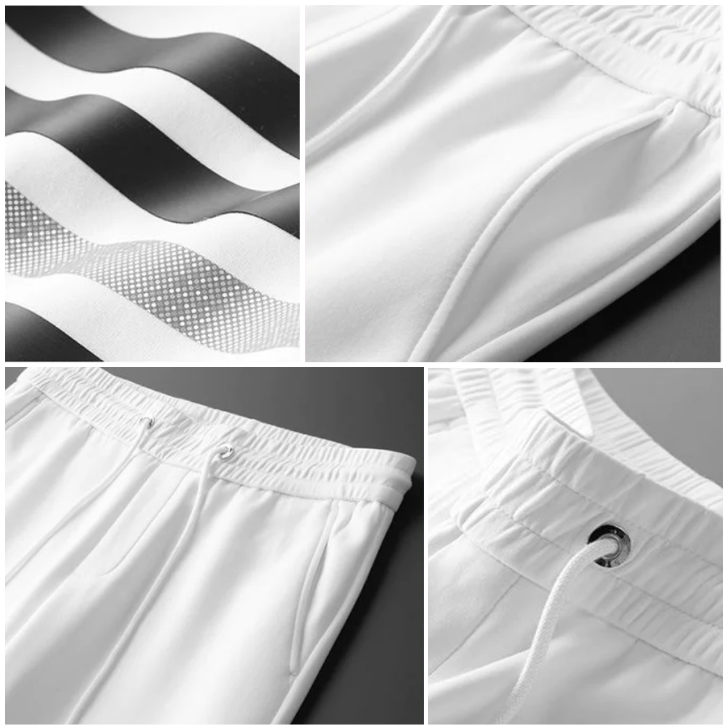 REMY-DOÎR LEGACY SILK SWEATPANTS