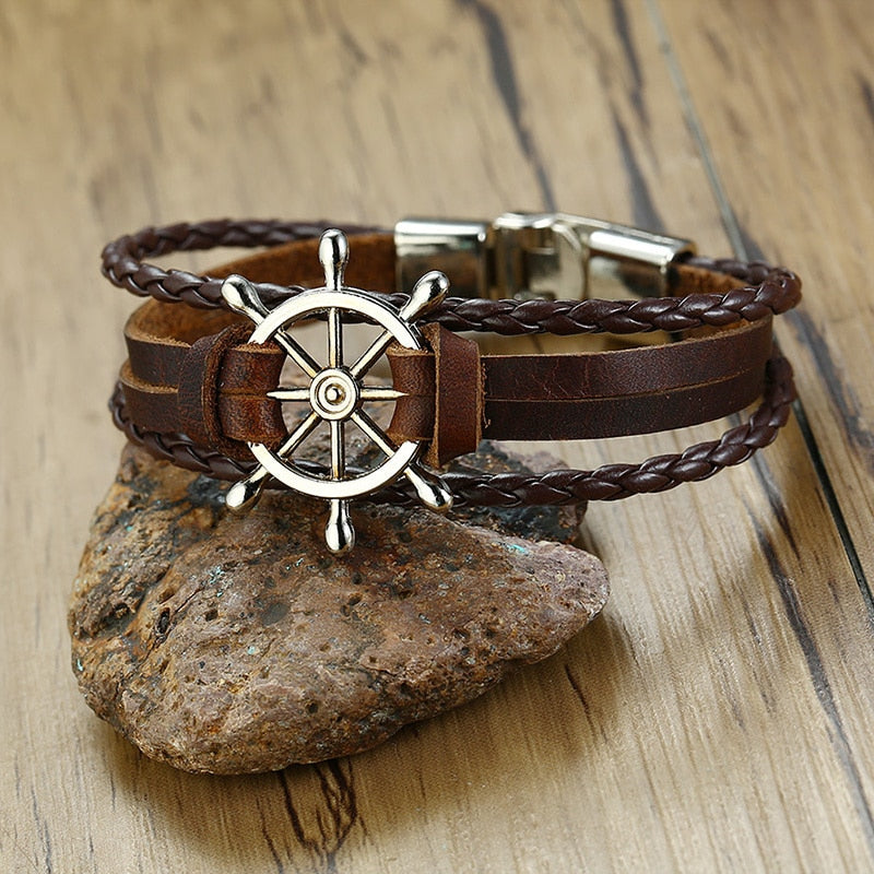 MARITIME RETRO RUDDER BRACELET