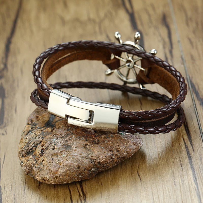 MARITIME RETRO RUDDER BRACELET