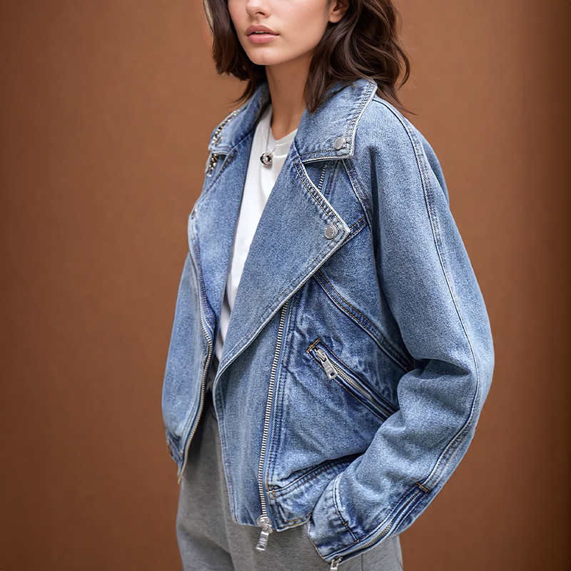 L'ARANTIQUE CASUAL DENIM JACKET BY LILIAN-THOURAM™