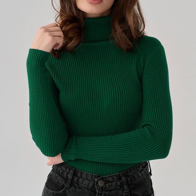 CHÉRIE KNITTED TURTLENECK SWEATER
