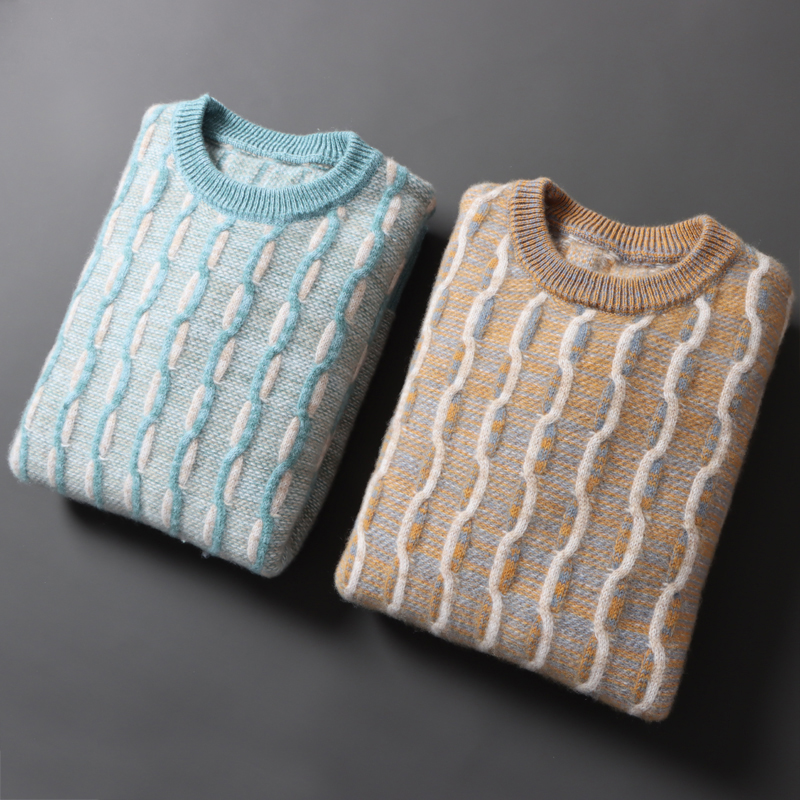 ALESSIO CASHMERE ACE WOOL SWEATER
