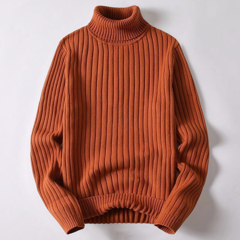ALESSIO VELVETRON™ WOOL TURTLENECK