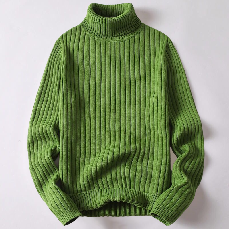 ALESSIO VELVETRON™ WOOL TURTLENECK
