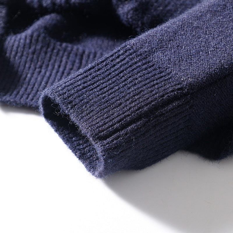 RALPHS COTTON ZIP-UP SWEATER