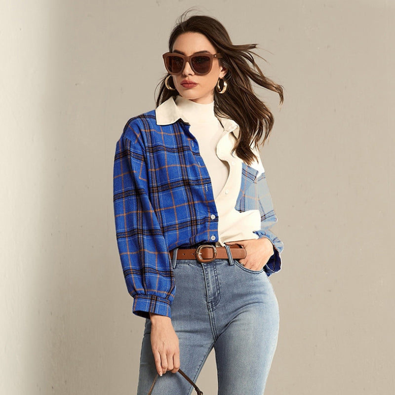RILEYS PATCHWORK BLOUSE