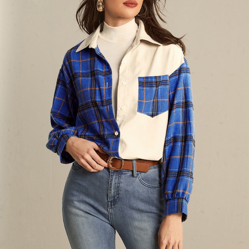RILEYS PATCHWORK BLOUSE