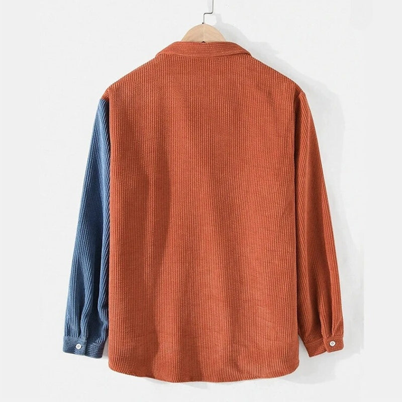 Damian Dual-Tone Corduroy Shirt
