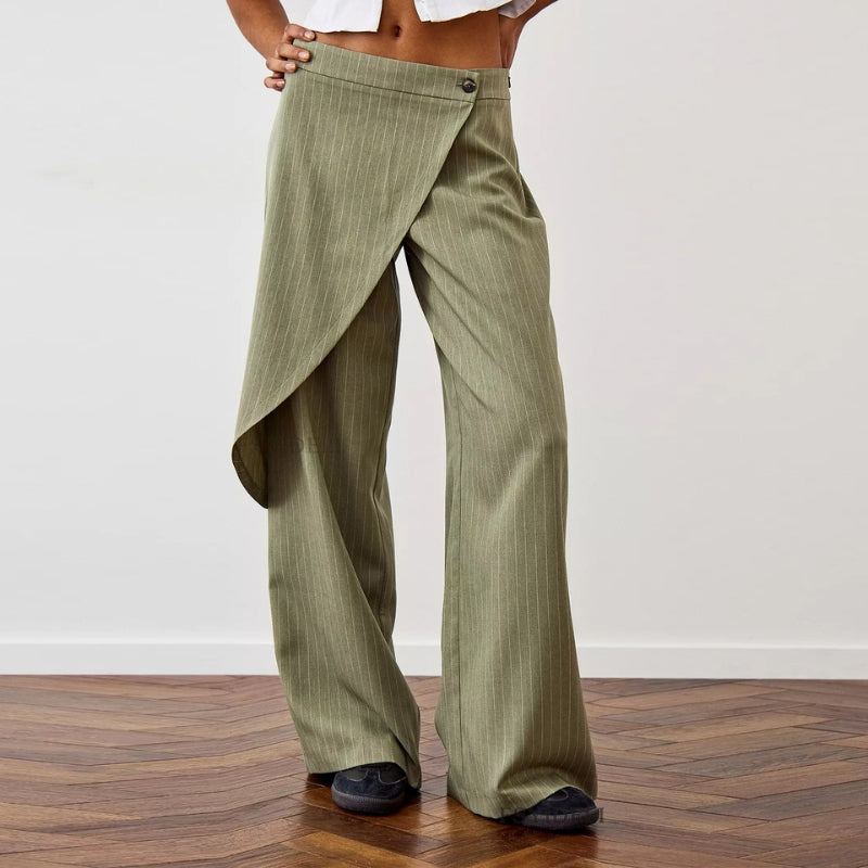 Drape Wide-Leg Pants by Ava St. Clair