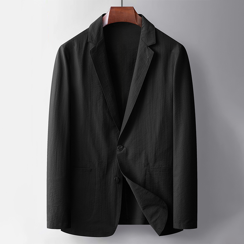 PARKER PRESTIGE SINGLE-BREASTED BLAZER