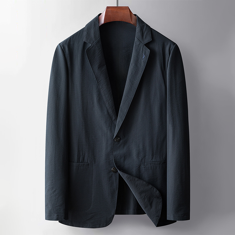 PARKER PRESTIGE SINGLE-BREASTED BLAZER