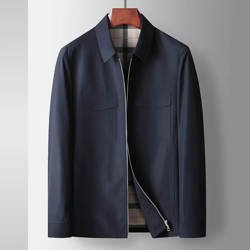 KENT DEVOÎR DUALCORE™ PLAID OVERCOAT