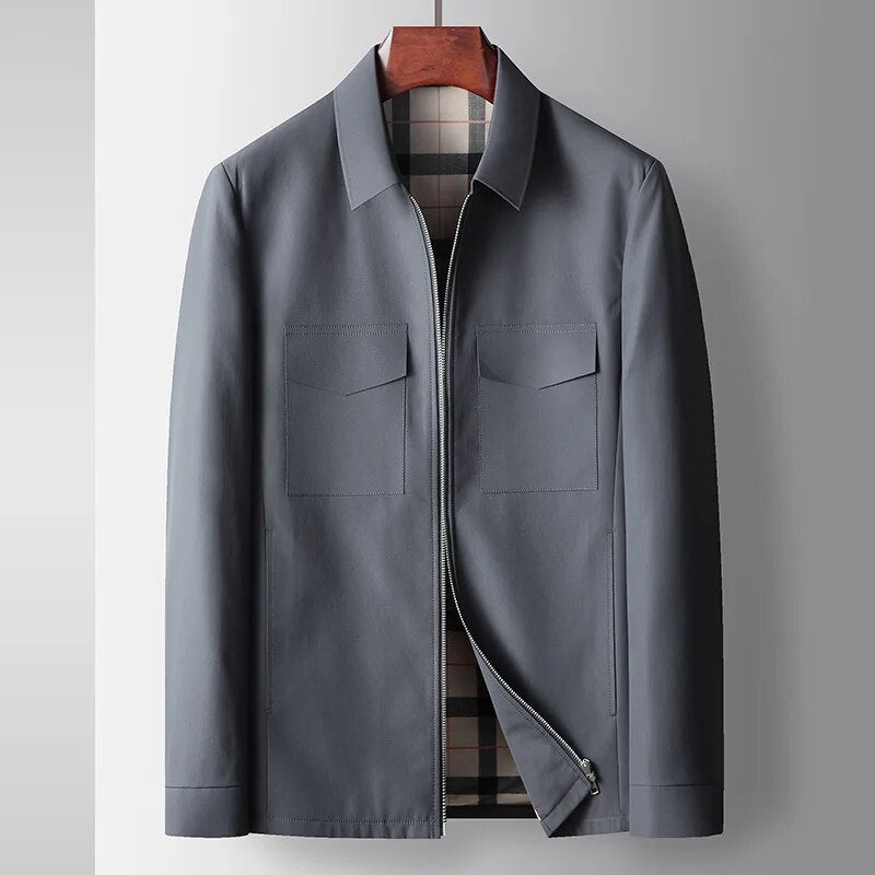 KENT DEVOÎR DUALCORE™ PLAID OVERCOAT