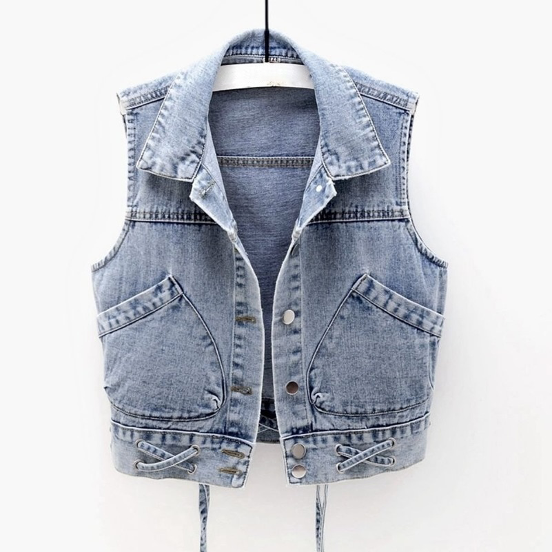 ANASTASIA CLASSIC DENIM VEST