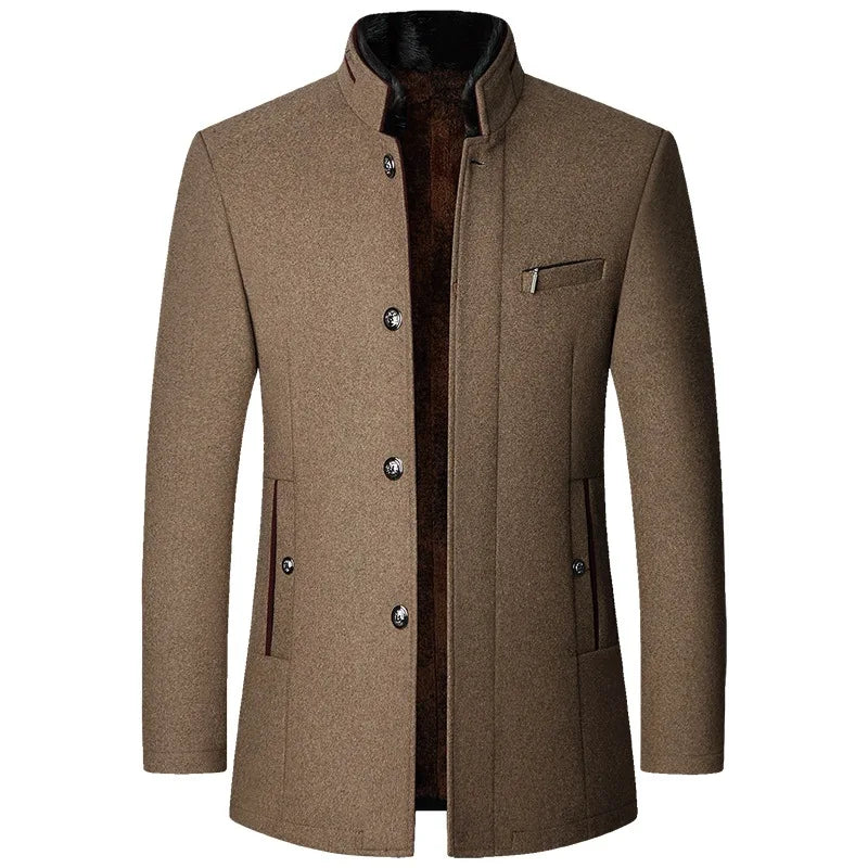 KENT DEVOÎR PRESTIGE WOOL OVERCOAT
