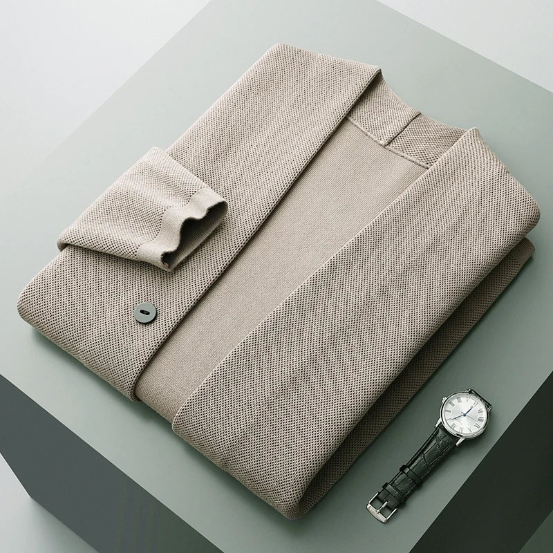 REMY-DOÎR HERITAGE VIRGIN WOOL CARDIGAN