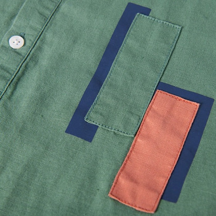 Russel-Etroue Contemporary Linen Shirt