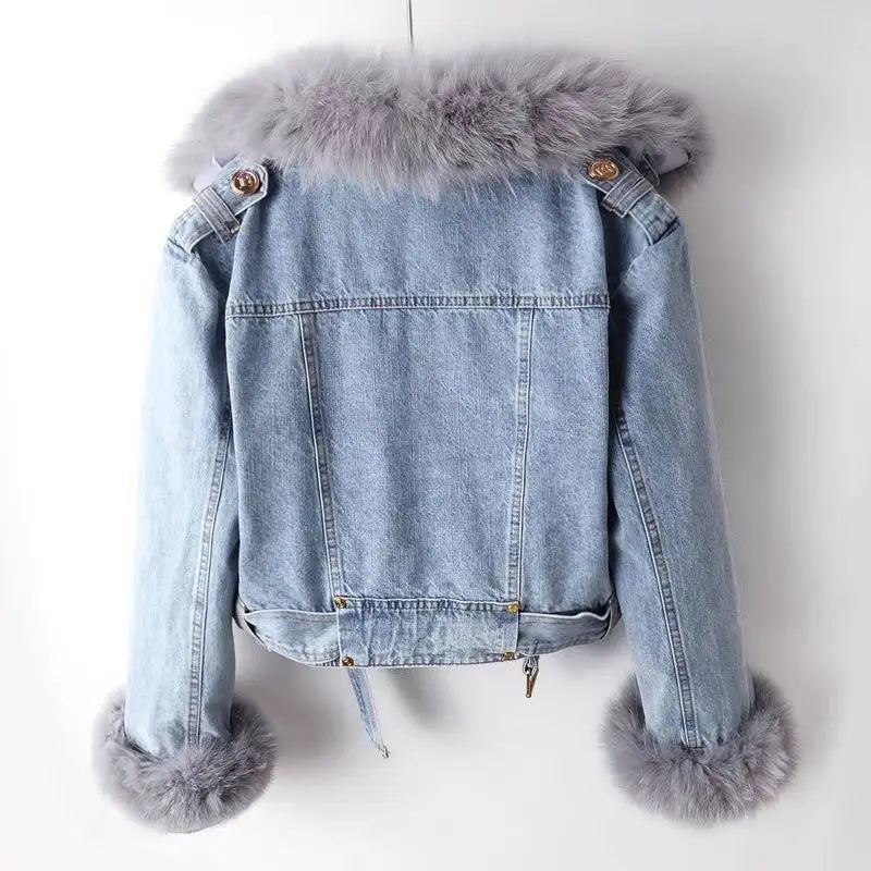 CHLOEÉ EDGY DENIM JACKET BY LÎLIAN-THOURAM