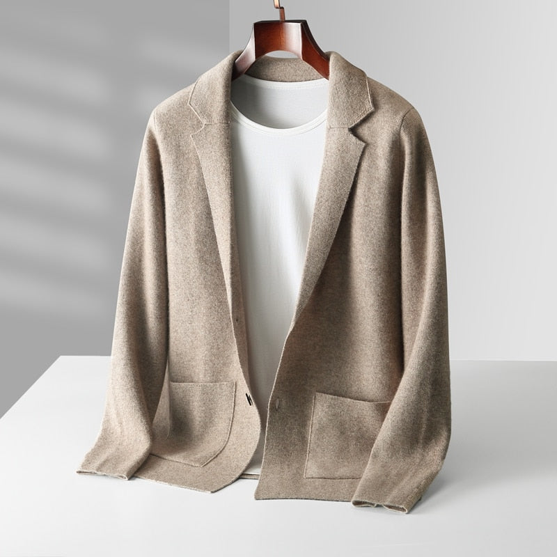 REMY-SINCLAIRE 100% MERINO ACE CARDIGAN