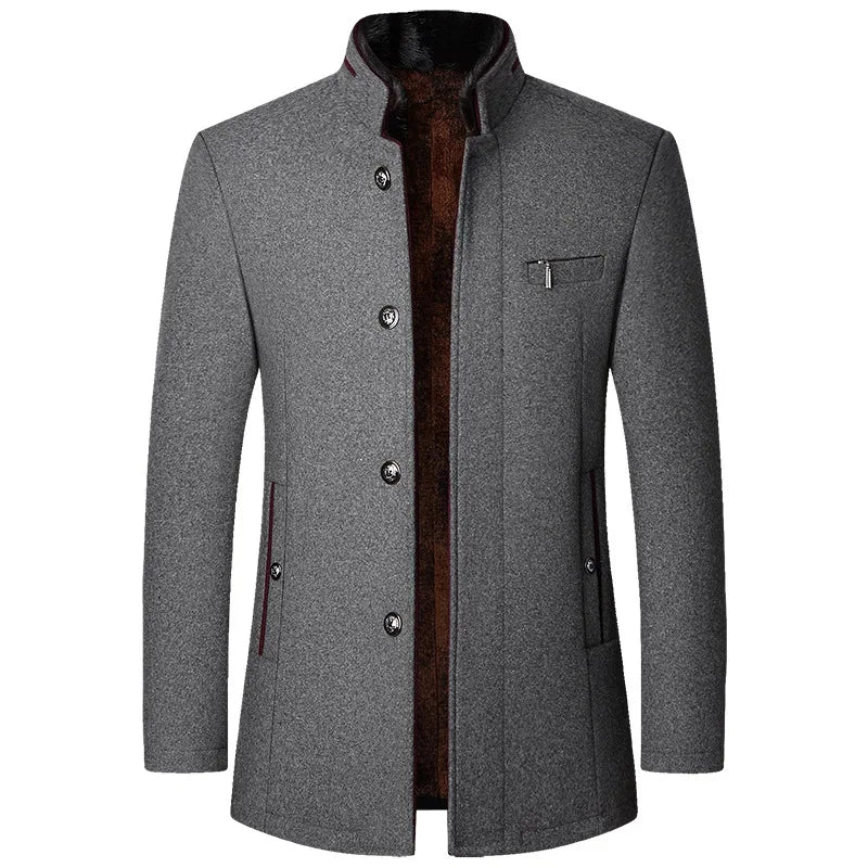 KENT DEVOÎR PRESTIGE WOOL OVERCOAT