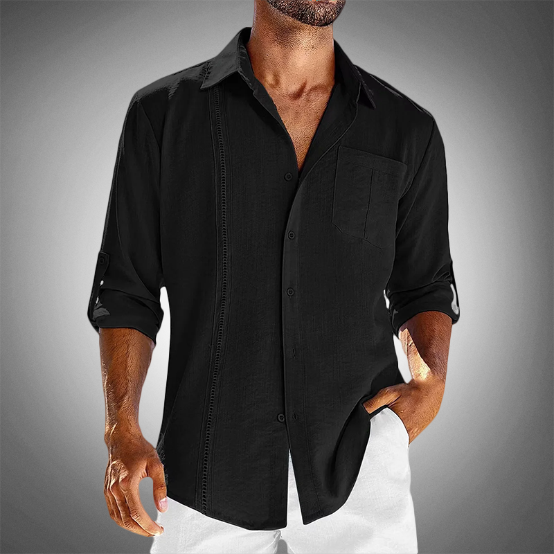 VINCÉNZO HOMME® PRESTIGE LINEN SHIRT