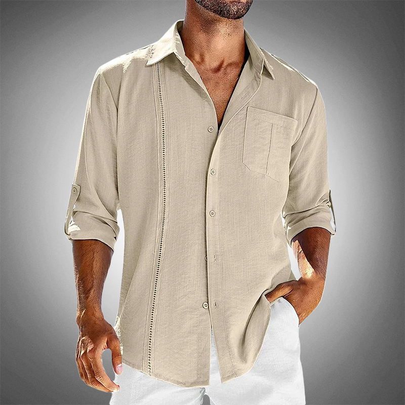 VINCÉNZO HOMME® PRESTIGE LINEN SHIRT