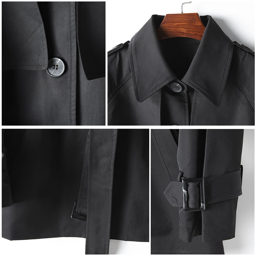 L'AMOURÉLLE BELTED TRENCH COAT BY VITTORIA VELURE™