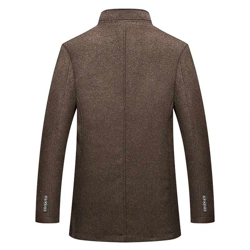 KENT DECROÎX PRESTIGE VIRGIN WOOL OVERCOAT