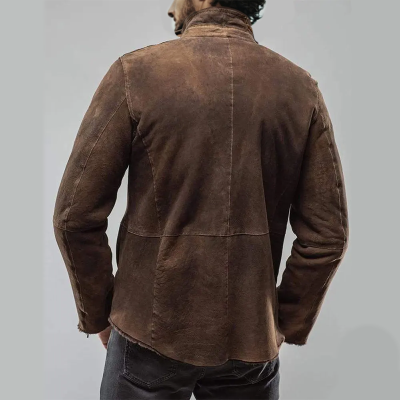 OLIVER-DUPRÉ HERITAGE SHERPA LINED JACKET