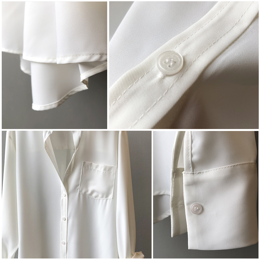 Calienne LOTUS™ SATIN BLOUSE