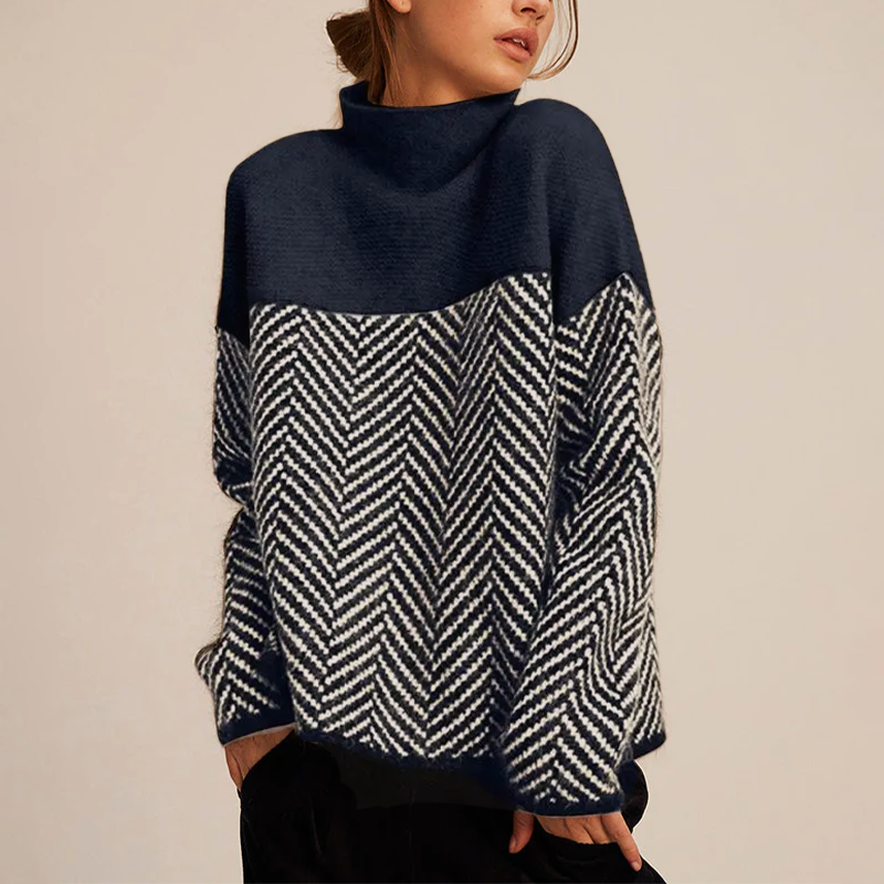 AURELIÊ COUTURE VINTAGE WOOL TURTLENECK