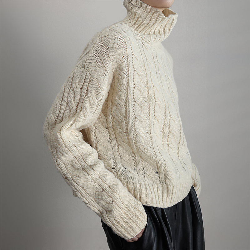 ANASTASIA MERINO WOOL TURTLENECK