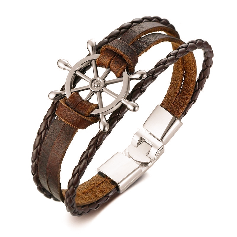 MARITIME RETRO RUDDER BRACELET