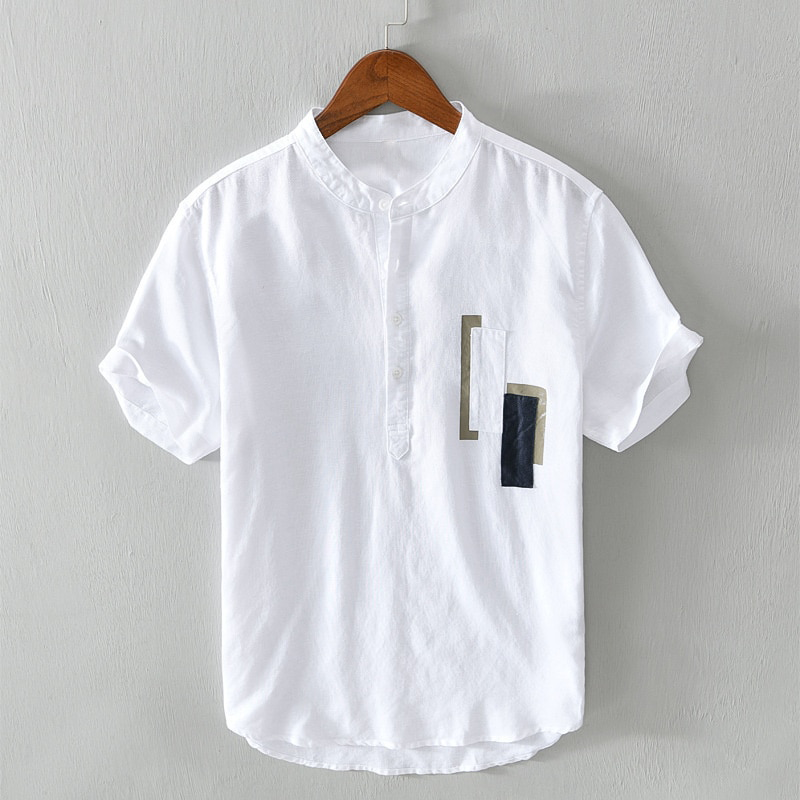 Russel-Etroue Contemporary Linen Shirt
