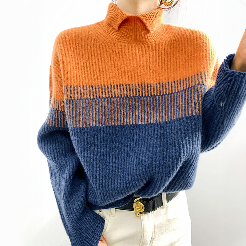 CALISTA BOUCLÉ KNITTED TURTLENECK