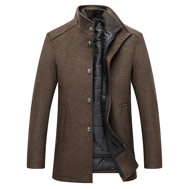 KENT DECROÎX PRESTIGE VIRGIN WOOL OVERCOAT