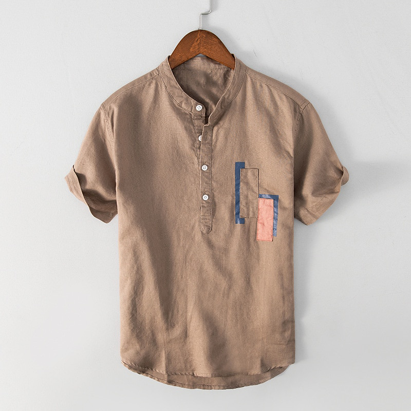 Russel-Etroue Contemporary Linen Shirt