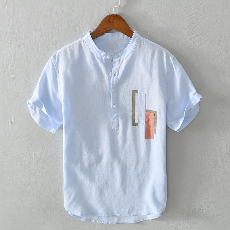 Russel-Etroue Contemporary Linen Shirt