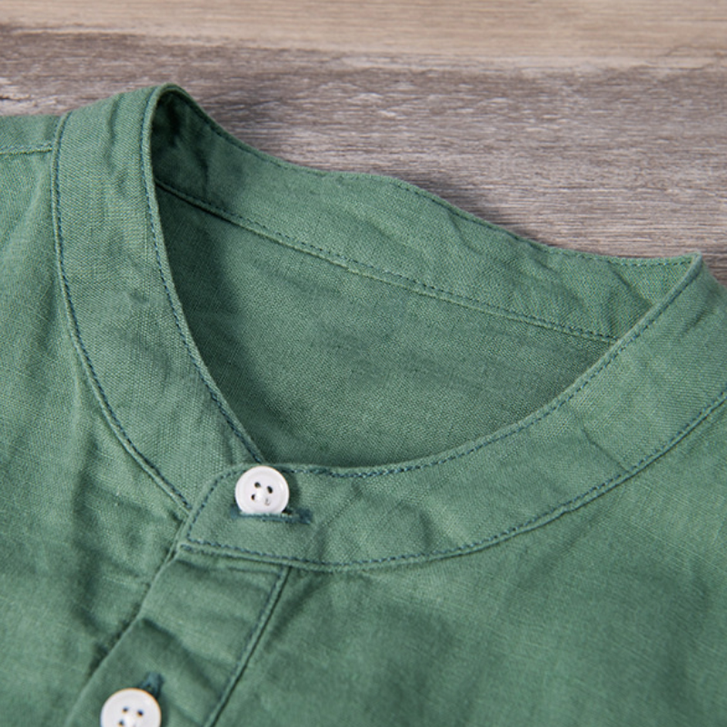 Russel-Etroue Contemporary Linen Shirt