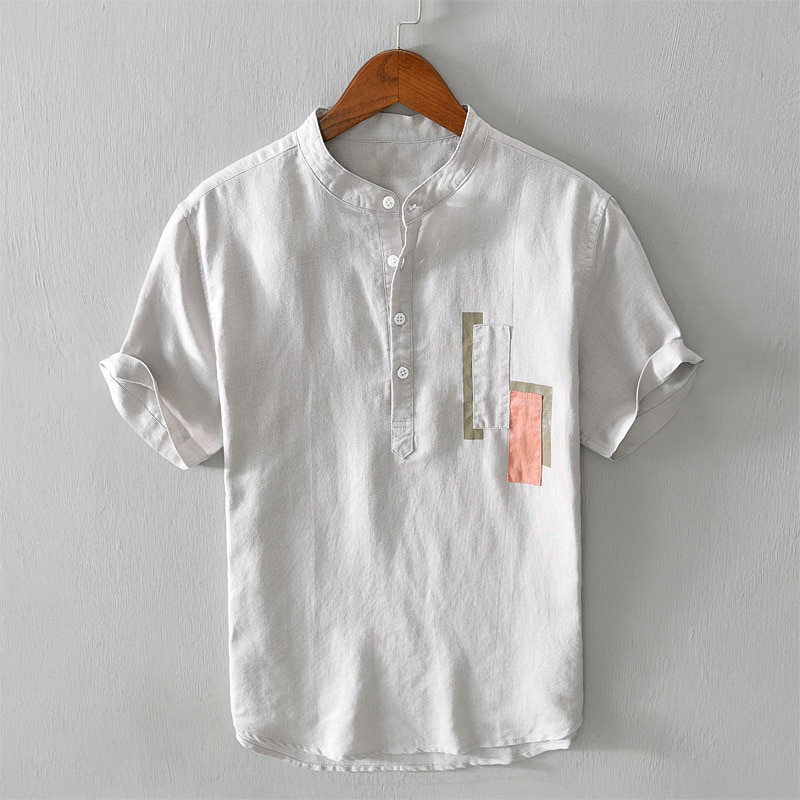 Russel-Etroue Contemporary Linen Shirt
