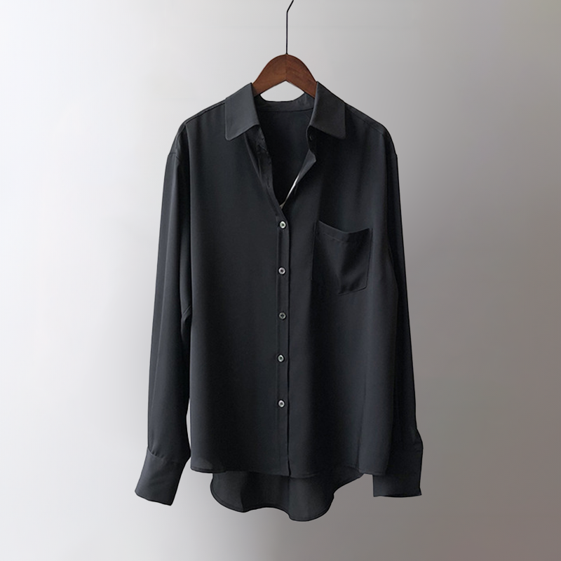 Calienne LOTUS™ SATIN BLOUSE