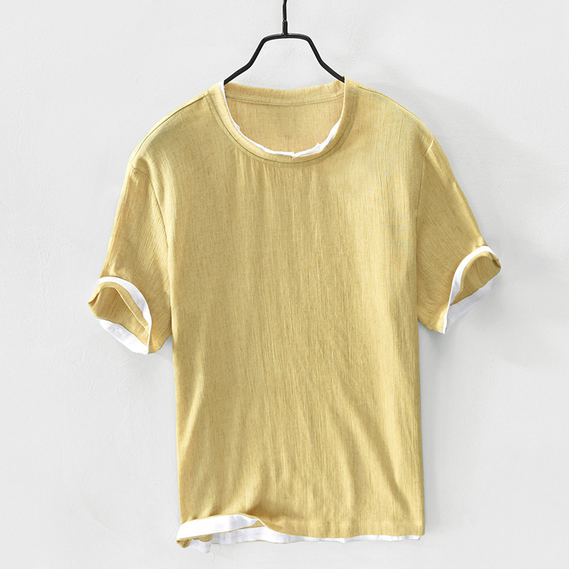 VALENTINO BREEZY COTTON LINEN SHIRT