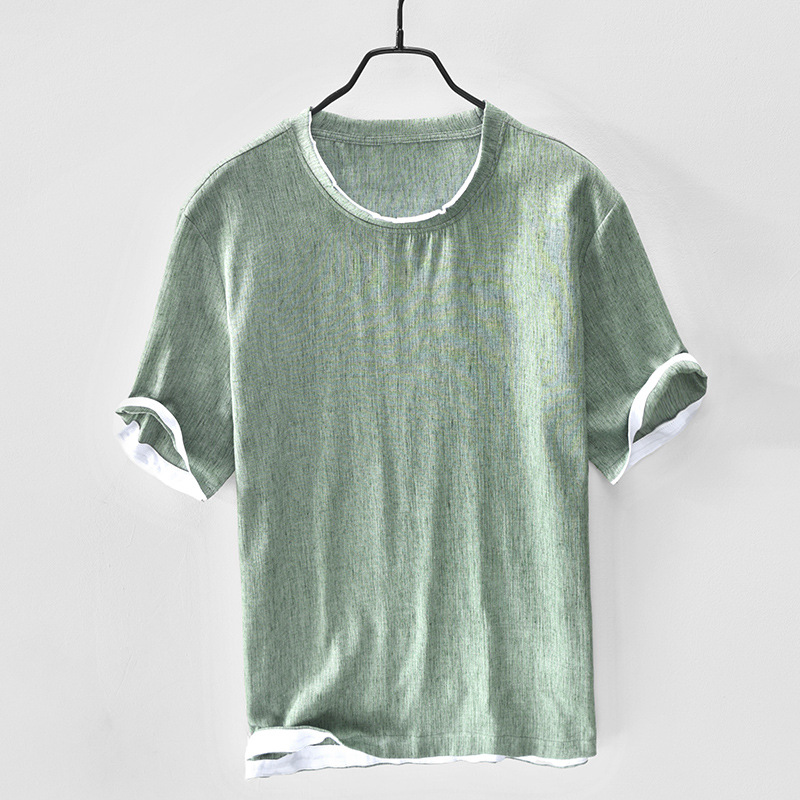 VALENTINO BREEZY COTTON LINEN SHIRT