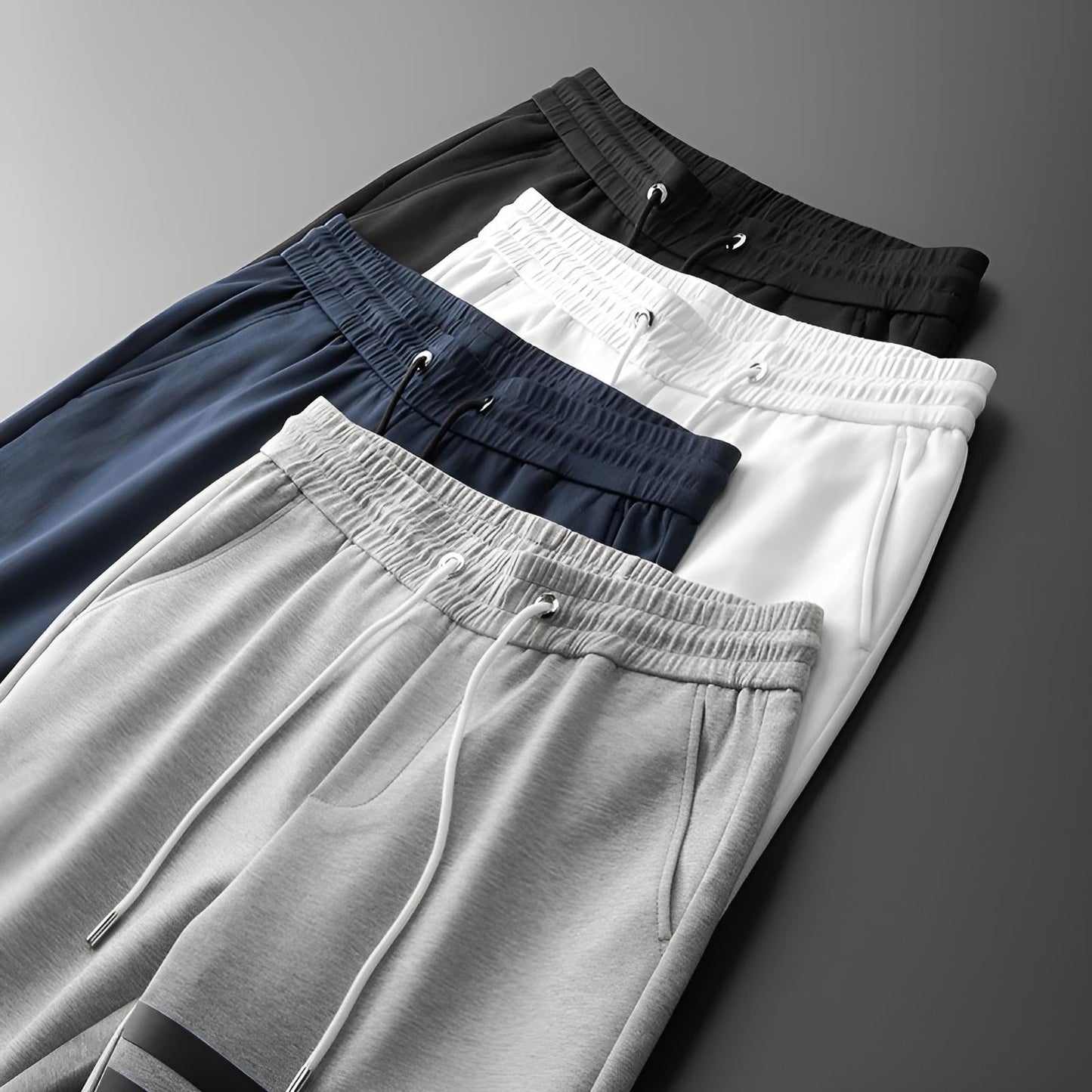 REMY-DOÎR LEGACY SILK SWEATPANTS
