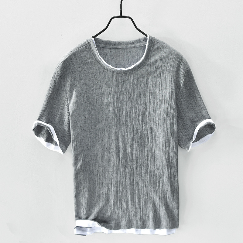 VALENTINO BREEZY COTTON LINEN SHIRT