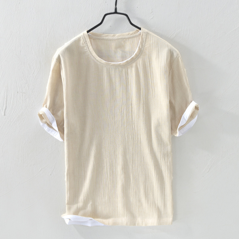 VALENTINO BREEZY COTTON LINEN SHIRT